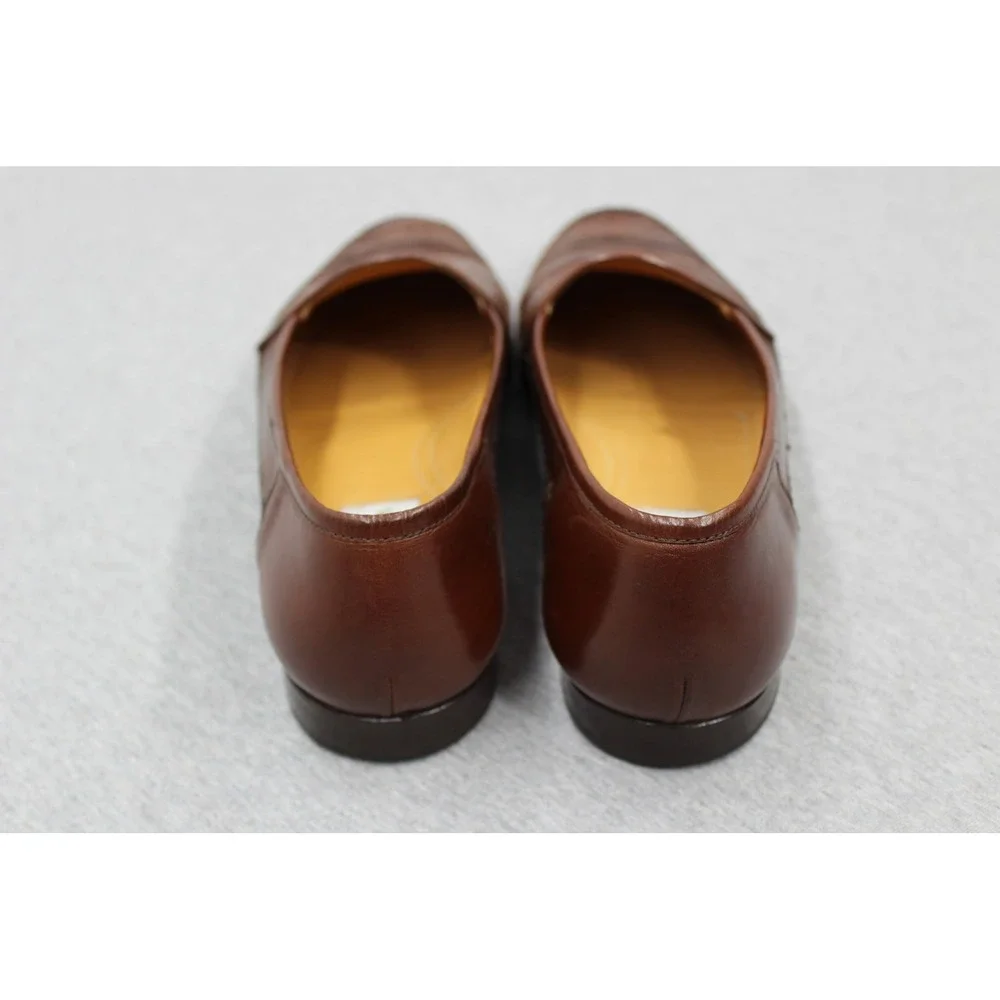Mezlan Loafers Mens 9.5 Brown Sebastian Sebastian Genuine Lizard Skin Dress Shoe